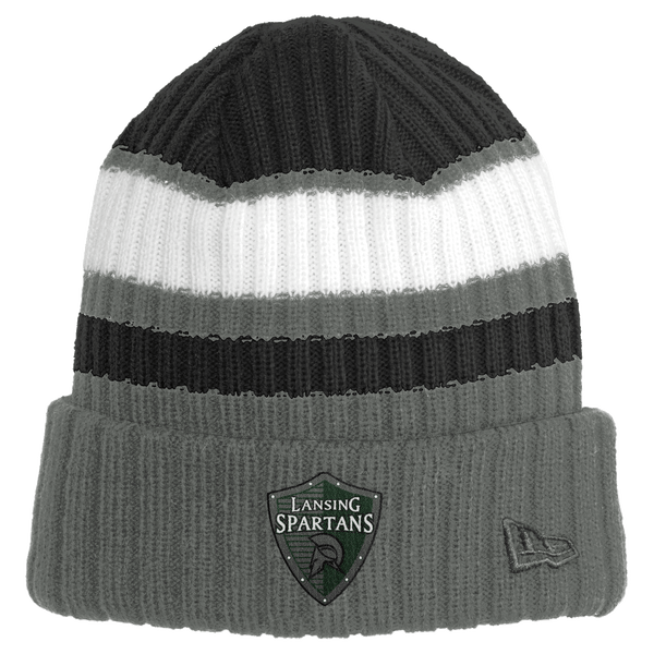 Lansing Spartans New Era Ribbed Tailgate Beanie