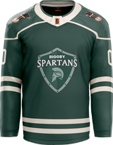 Biggby Spartans Adult Player Hybrid Jersey