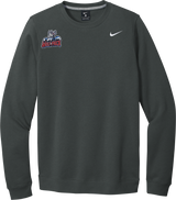 Hartford Jr. Wolfpack Nike Club Fleece Crew