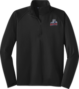 Hartford Jr. Wolfpack Sport-Wick Stretch 1/4-Zip Pullover