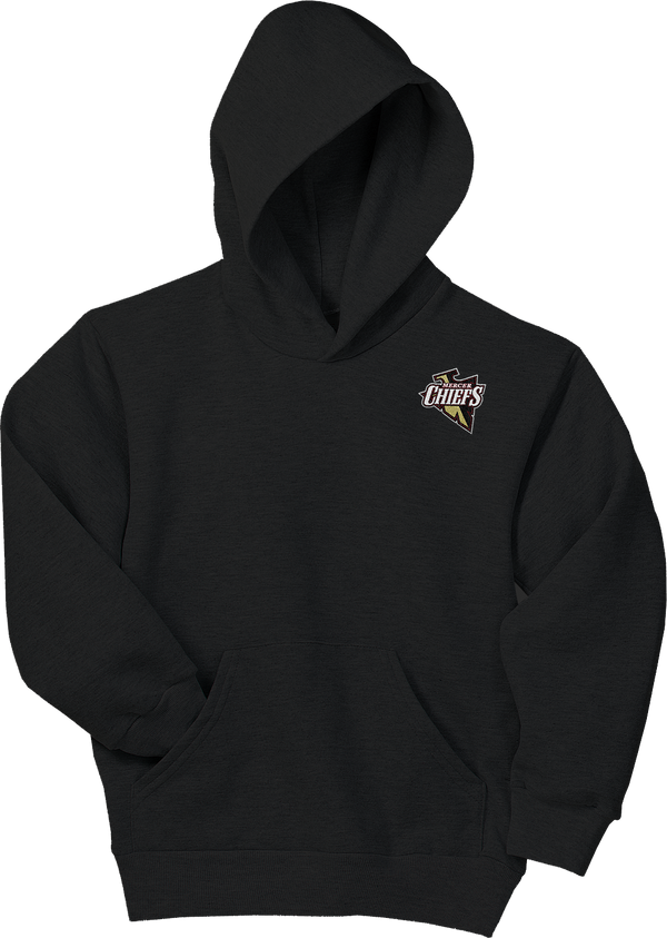 Mercer Chiefs Youth EcoSmart Pullover Hooded Sweatshirt