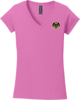 Dupage Black Bears Softstyle Ladies Fit V-Neck T-Shirt