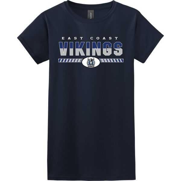 East Coast Vikings (Ladies) Softstyle Ladies T-Shirt