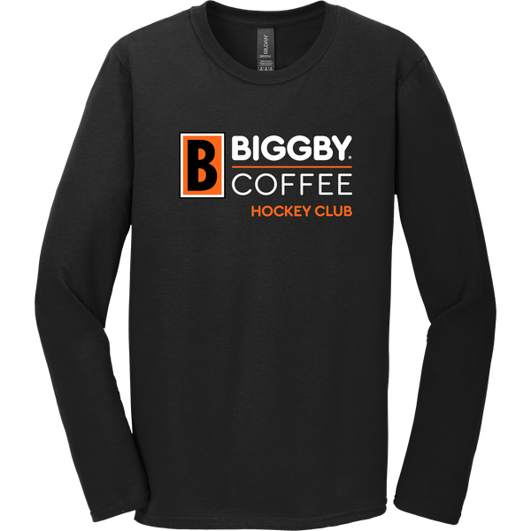 Biggby Coffee Hockey Club Softstyle Long Sleeve T-Shirt