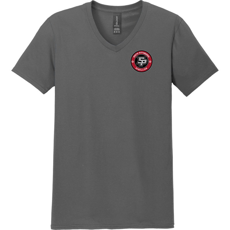 South Pittsburgh Rebellion Softstyle V-Neck T-Shirt