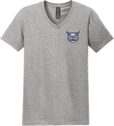 CT Bobcats Softstyle V-Neck T-Shirt