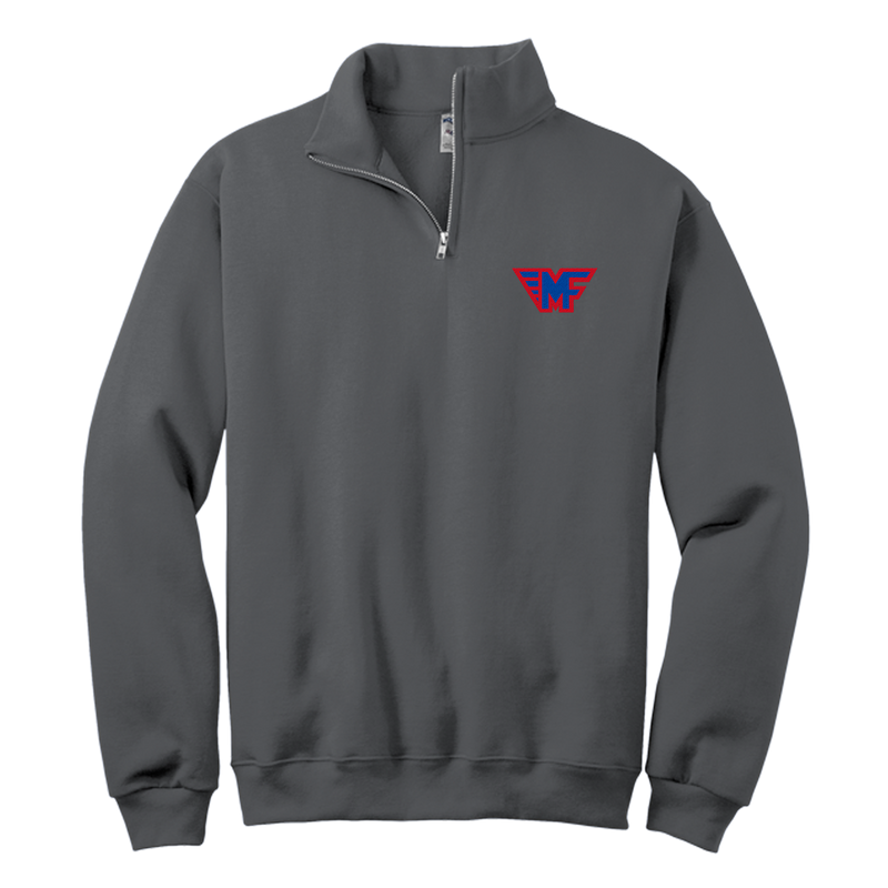 Mid-Fairfield NuBlend 1/4-Zip Cadet Collar Sweatshirt