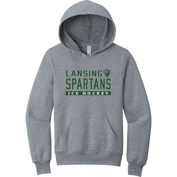 Lansing Spartans Youth Sponge Fleece Pullover Hoodie