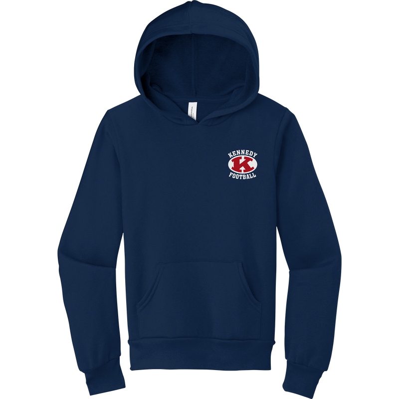 JFK Knights Football Youth Sponge Fleece Pullover Hoodie