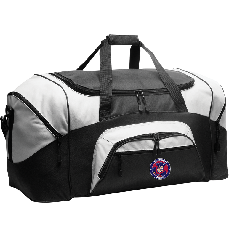 Philadelphia Rebels Standard Colorblock Sport Duffel