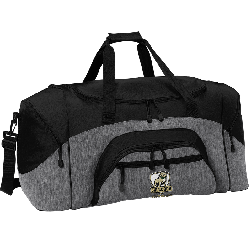 HVM Bulldogs Standard Colorblock Sport Duffel