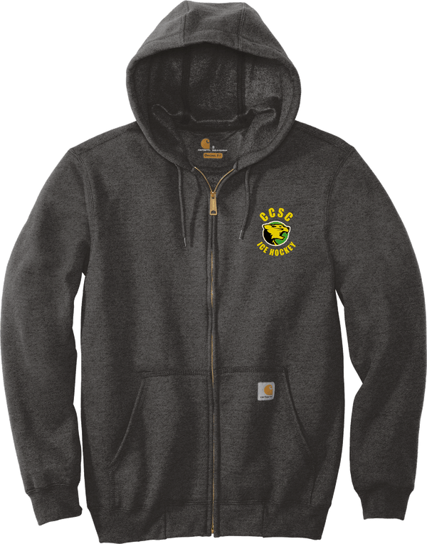 Chester County Carhartt Midweight Hooded Zip-Front Sweatshirt