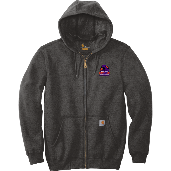 Chicago Phantoms Carhartt Midweight Hooded Zip-Front Sweatshirt