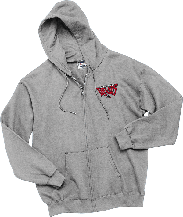 York Devils Ultimate Cotton - Full-Zip Hooded Sweatshirt