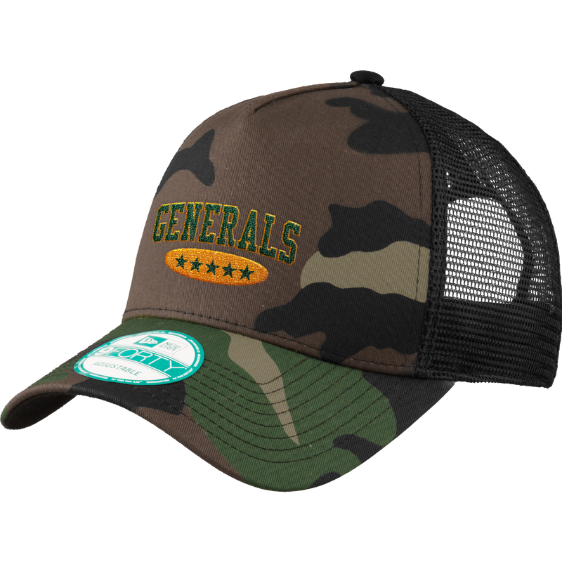 Red Bank Generals New Era Snapback Trucker Cap