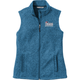 Secaucus Patriots Ladies Sweater Fleece Vest