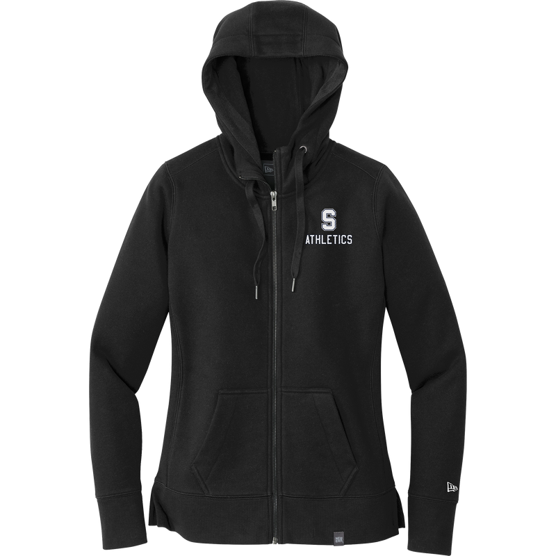 Midd South Athletics New Era Ladies French Terry Full-Zip Hoodie