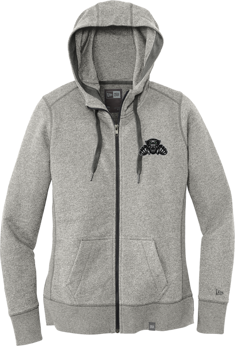 Igloo Jaguars New Era Ladies French Terry Full-Zip Hoodie