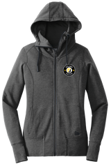 Upland Soccer New Era Ladies Tri-Blend Fleece Full-Zip Hoodie