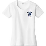 Chicago Bulldogs Ladies PosiCharge Tri-Blend Wicking Scoop Neck Raglan Tee