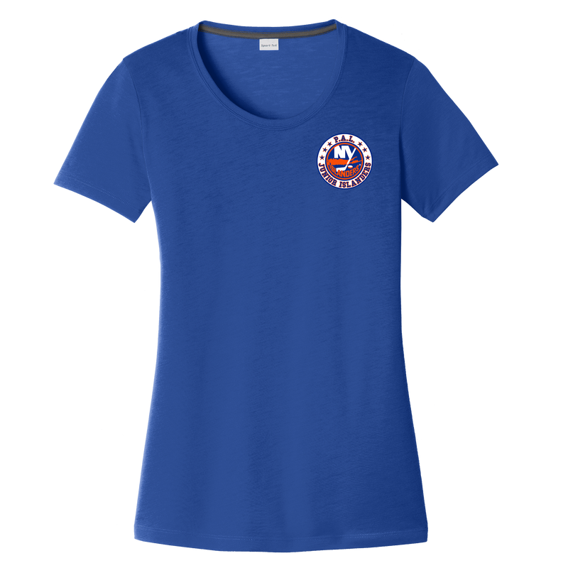 PAL Jr. Islanders Ladies PosiCharge Competitor Cotton Touch Scoop Neck Tee