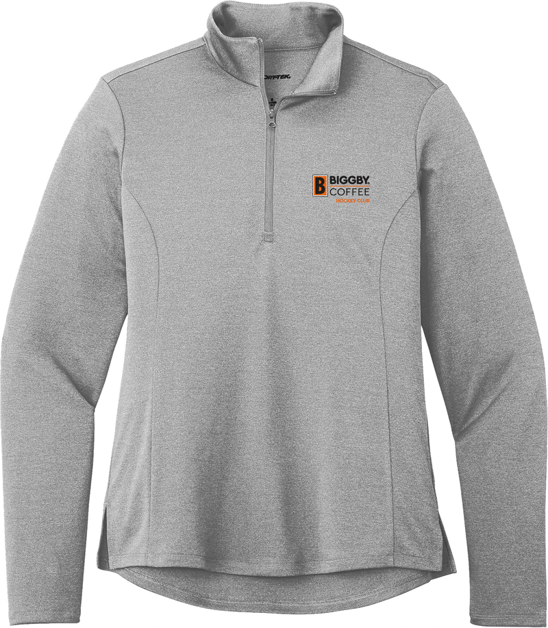 Biggby Coffee Hockey Club Ladies Endeavor 1/2-Zip Pullover