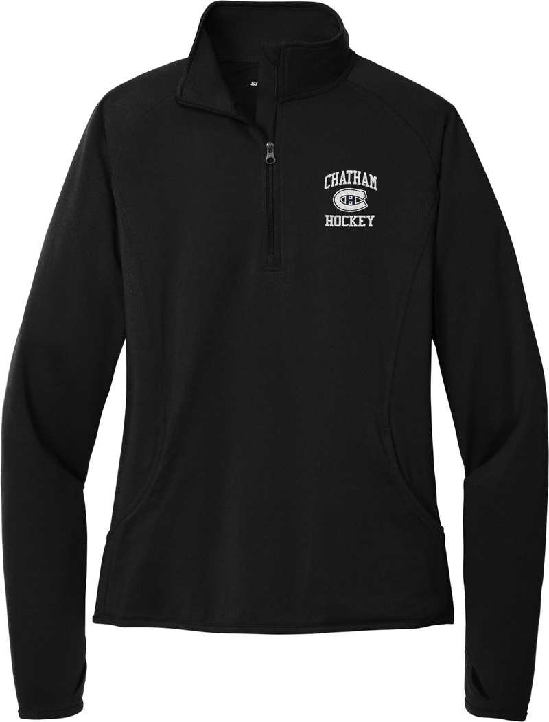 Chatham Hockey Ladies Sport-Wick Stretch 1/4-Zip Pullover