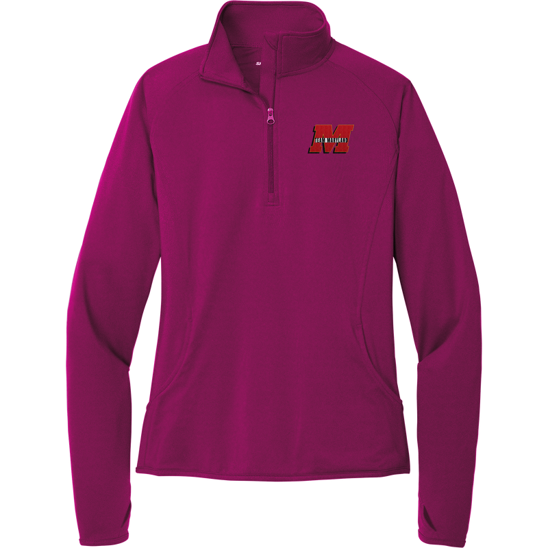 Team Maryland Ladies Sport-Wick Stretch 1/4-Zip Pullover