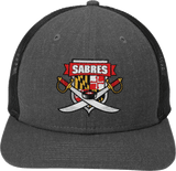 SOMD Sabres New Era Snapback Low Profile Trucker Cap