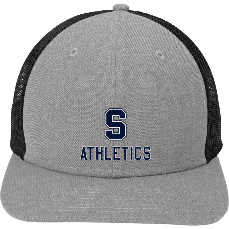 Midd South Athletics New Era Snapback Low Profile Trucker Cap