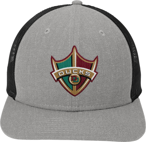 Delaware Ducks New Era Snapback Low Profile Trucker Cap