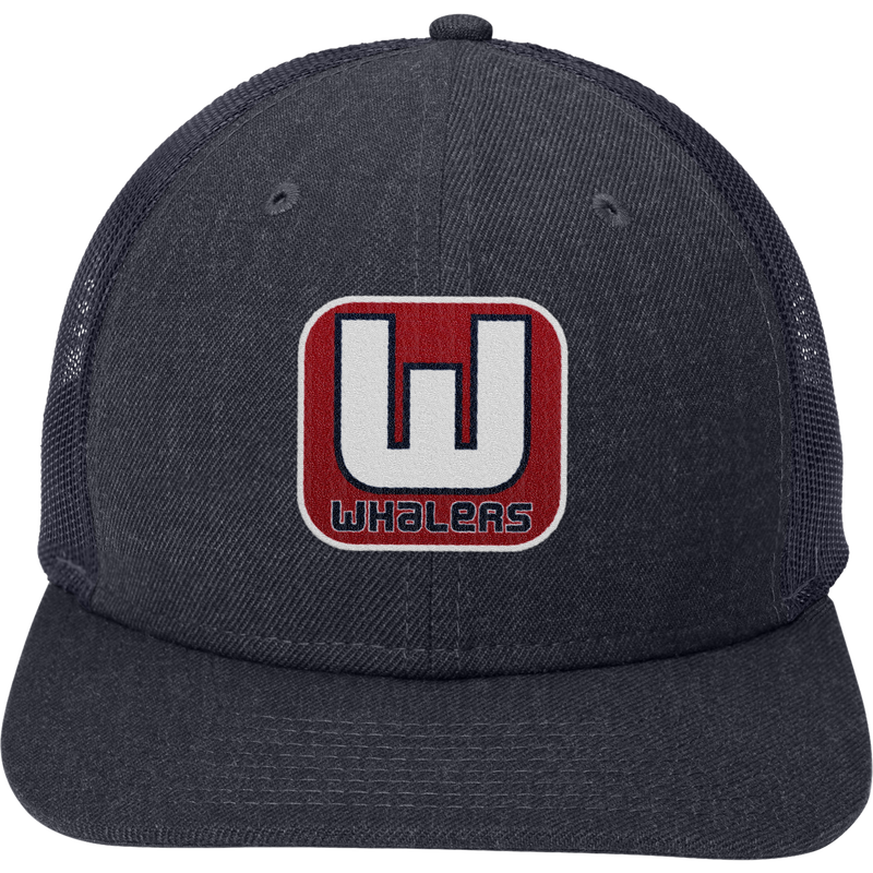 CT Whalers Tier 1 New Era Snapback Low Profile Trucker Cap