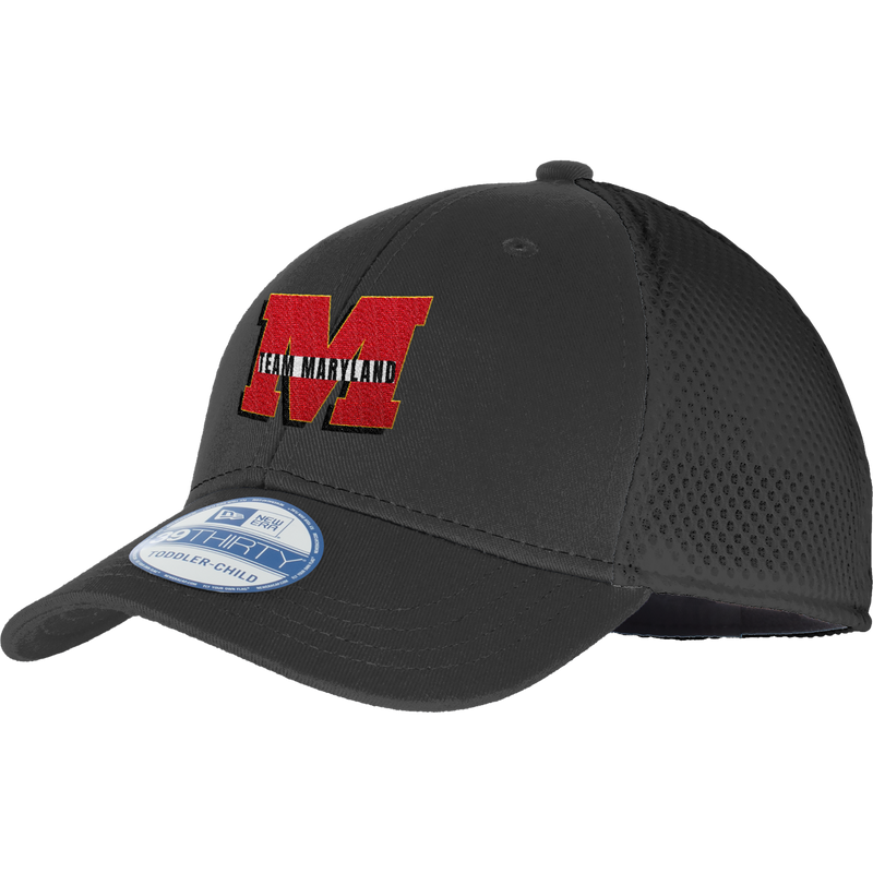 Team Maryland New Era Youth Stretch Mesh Cap