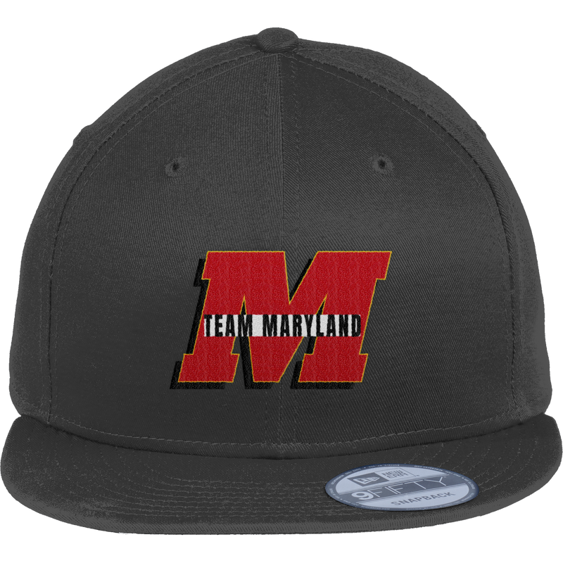 Team Maryland New Era Flat Bill Snapback Cap