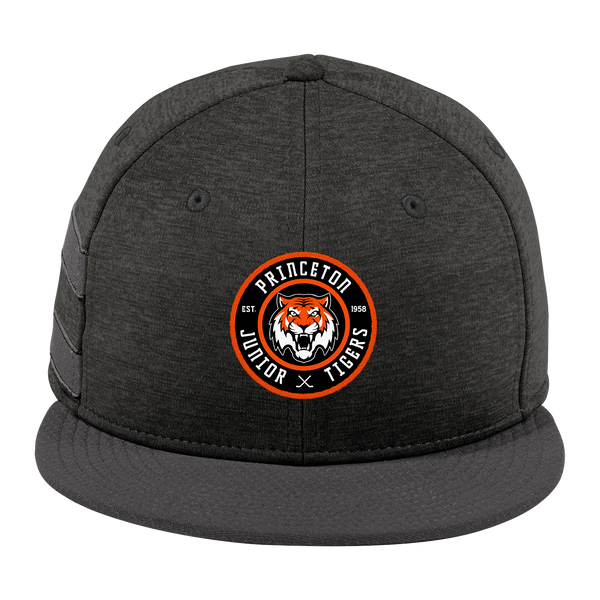 Princeton Jr. Tigers New Era Shadow Heather Striped Flat Bill Snapback Cap