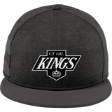 CT Oil Kings New Era Shadow Heather Striped Flat Bill Snapback Cap