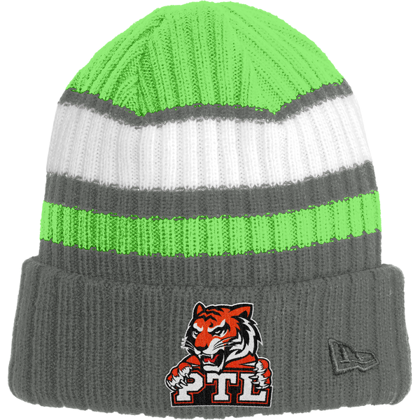 Princeton Tiger Lilies New Era Ribbed Tailgate Beanie