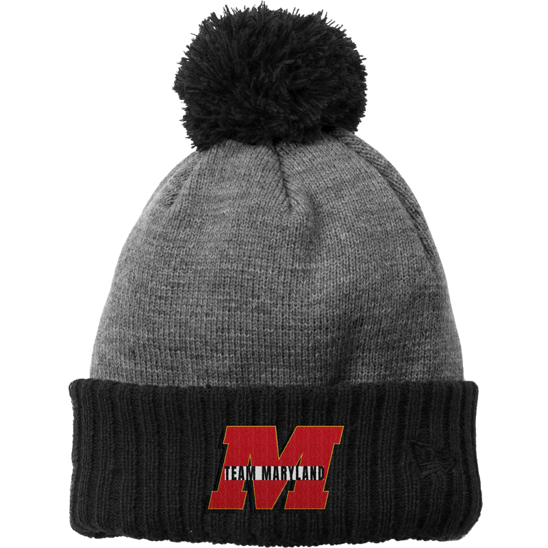 Team Maryland New Era Colorblock Cuffed Beanie