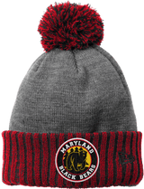 Maryland Black Bears New Era Colorblock Cuffed Beanie