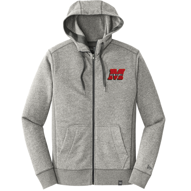 Team Maryland New Era French Terry Full-Zip Hoodie