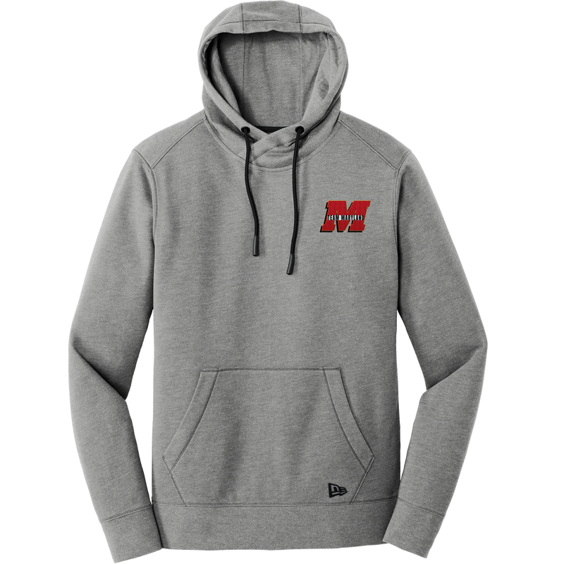 Team Maryland New Era Tri-Blend Fleece Pullover Hoodie