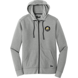 Upland Basketball New Era Tri-Blend Fleece Full-Zip Hoodie