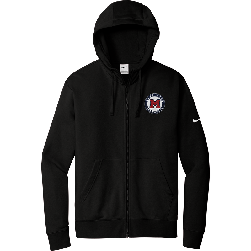 Manalapan Hockey Nike Club Fleece Sleeve Swoosh Full-Zip Hoodie