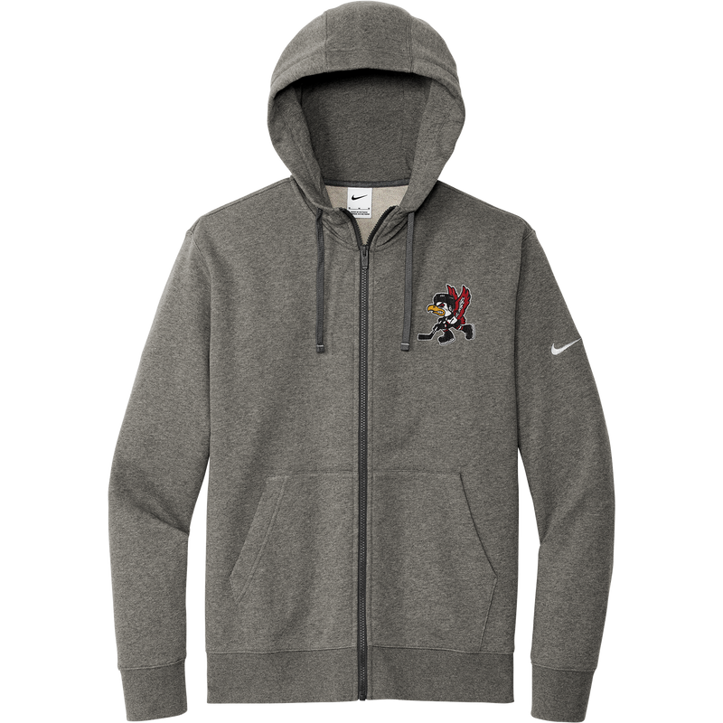 Benet Hockey Nike Club Fleece Sleeve Swoosh Full-Zip Hoodie