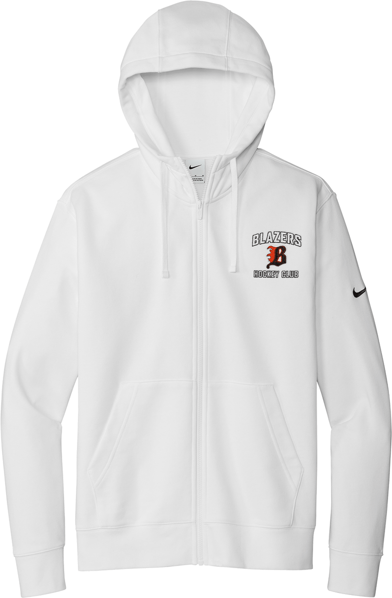 Philadelphia Blazers Nike Club Fleece Sleeve Swoosh Full-Zip Hoodie