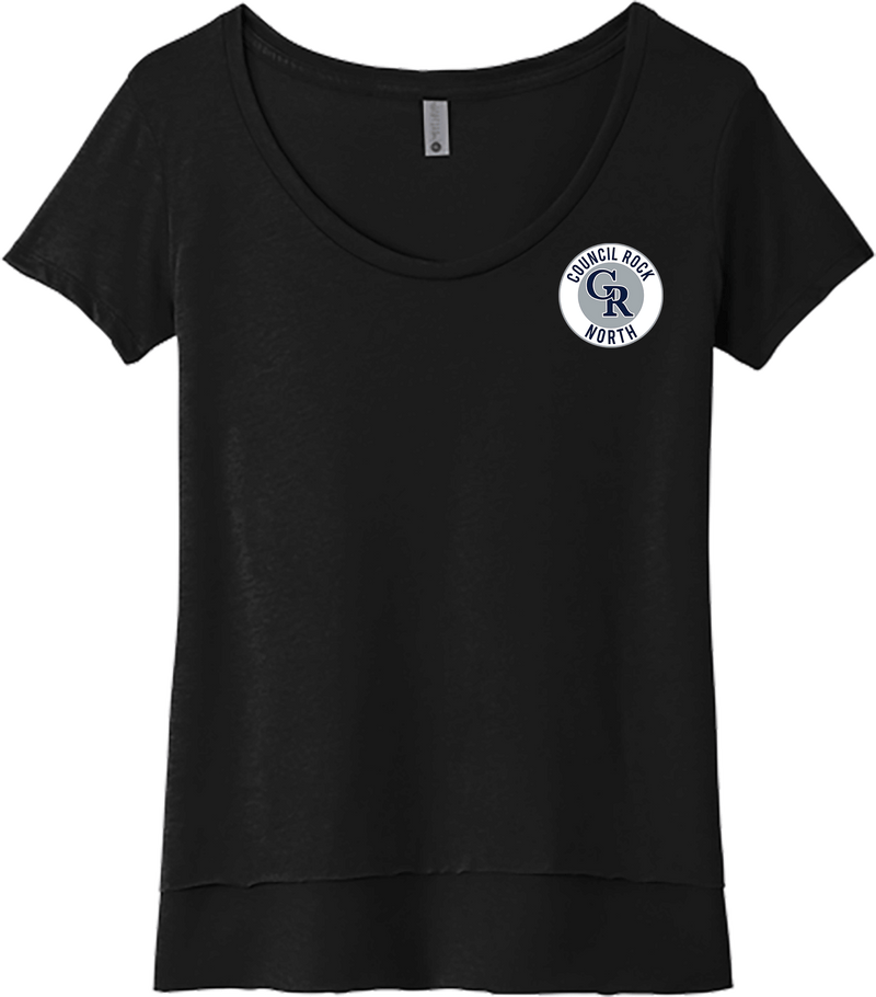 Council Rock North Womens Festival Scoop Neck Tee