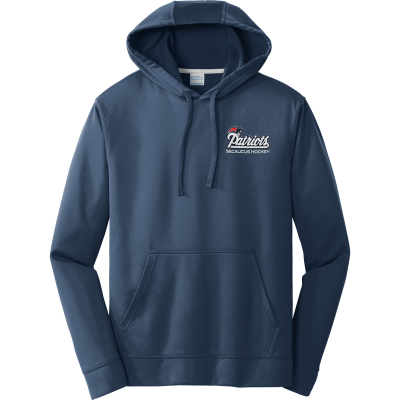 Secaucus Patriots Performance Fleece Pullover Hooded Sweatshirt