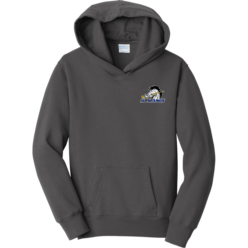 Mid-State Mustangs Youth Fan Favorite Fleece Pullover Hooded Sweatshirt