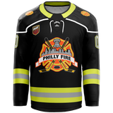 Philly Fire Youth Player Sublimated Jersey - Black