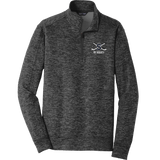 Midd South Hockey PosiCharge Electric Heather Fleece 1/4-Zip Pullover